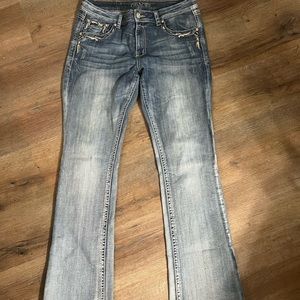 Grace  in LA womens jeans size32 bootcut embellished